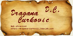 Dragana Ćurković vizit kartica